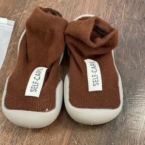 Brown Kids Slippers